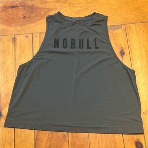 NOBULL Dark Olive Sleeveless Top